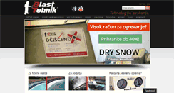 Desktop Screenshot of blasttehnik.com